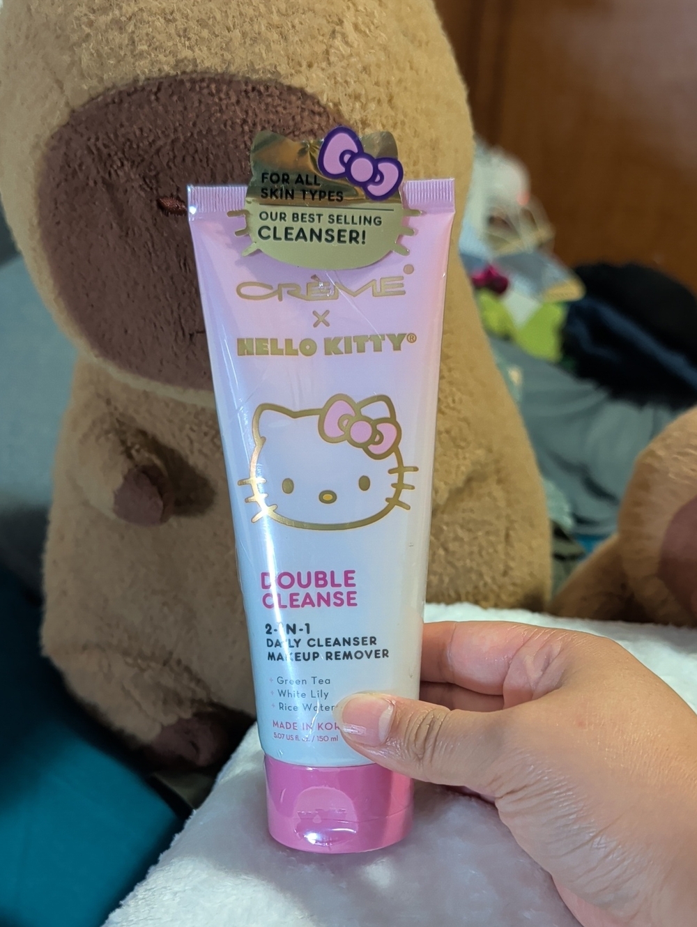 The Crème Shop x Hello Kitty Double Cleanse 2-in-1 Facial Cleanser
